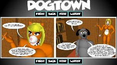 Dogtown webcomic - testing testing