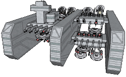 The Maxwell, Type One Contruction Vessel, built in Lunar orbit, launched 2149.  Reported lost in the Warpstream one year after launch.
